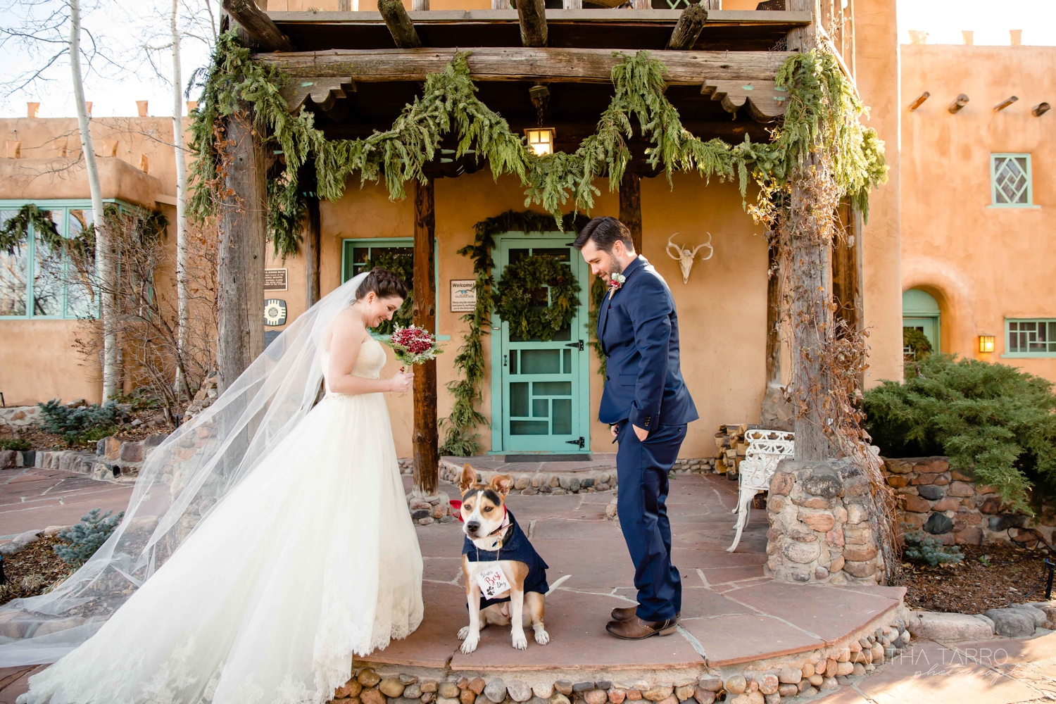 Santa Fe Outdoor Winter Wedding