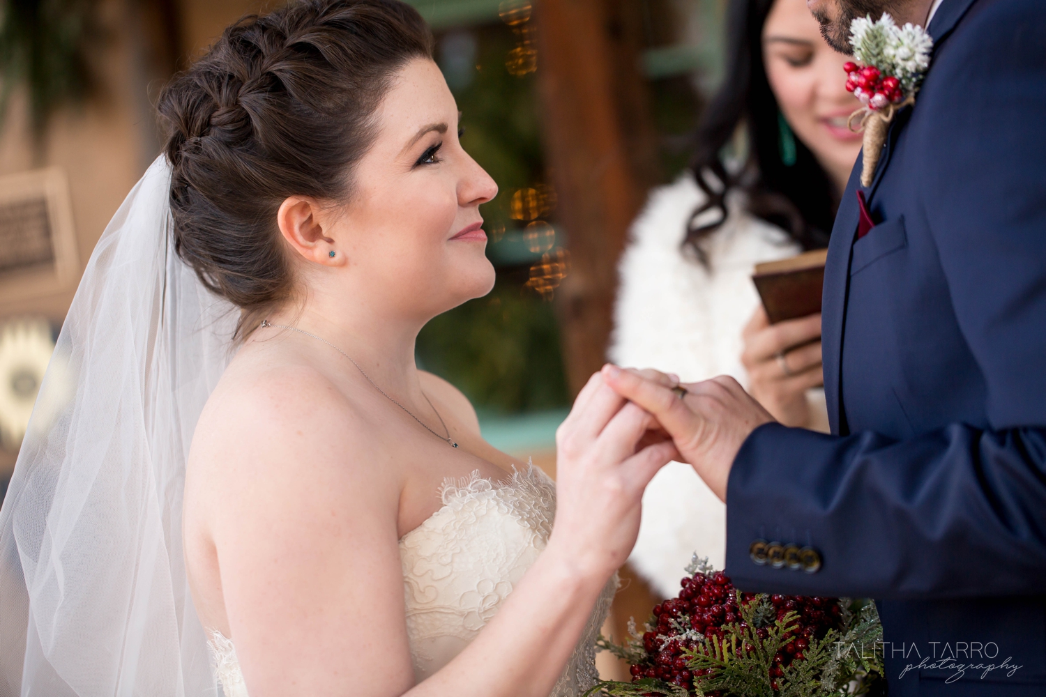 Santa Fe Outdoor Winter Wedding