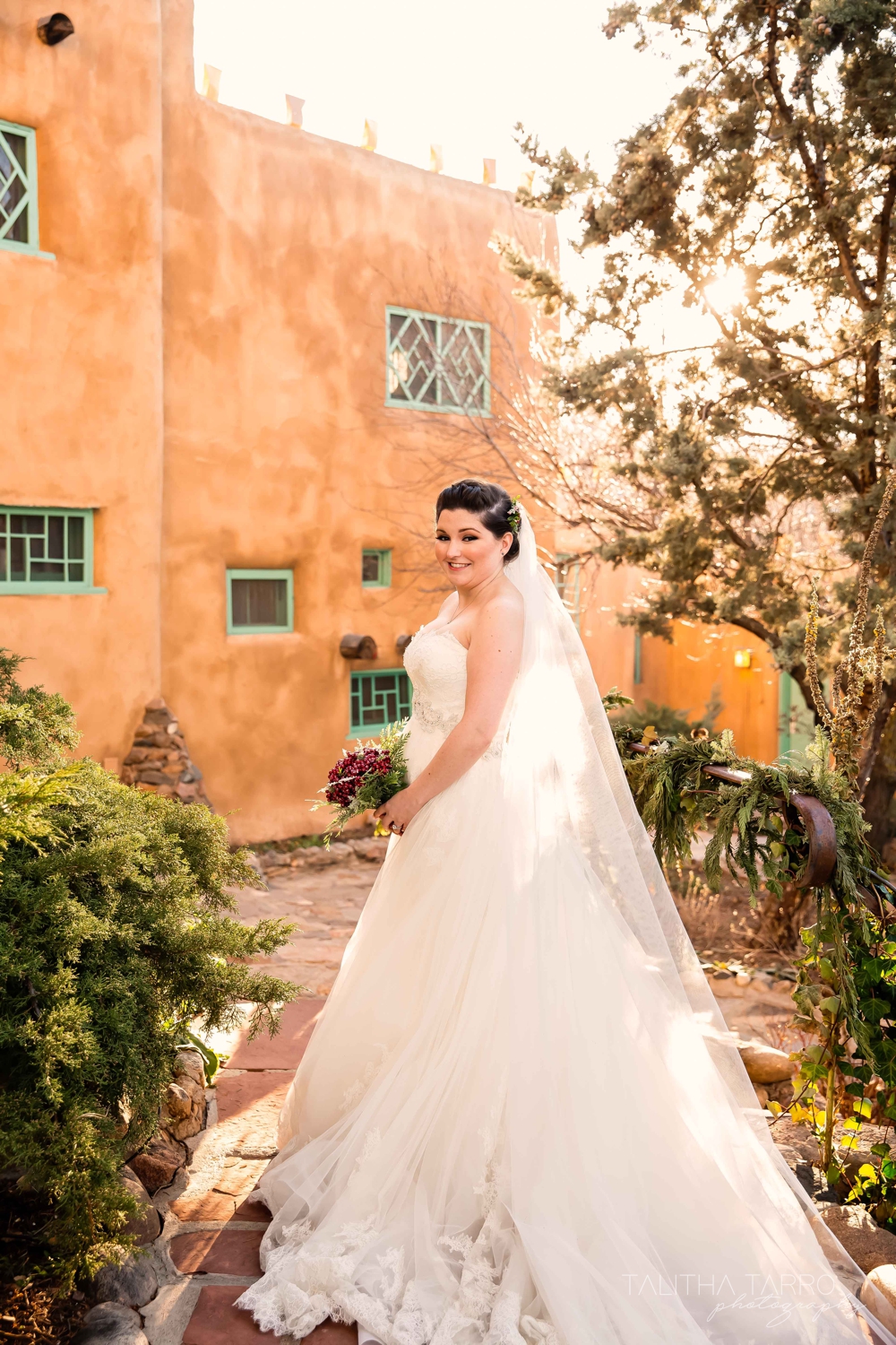 Santa Fe Outdoor Winter Wedding