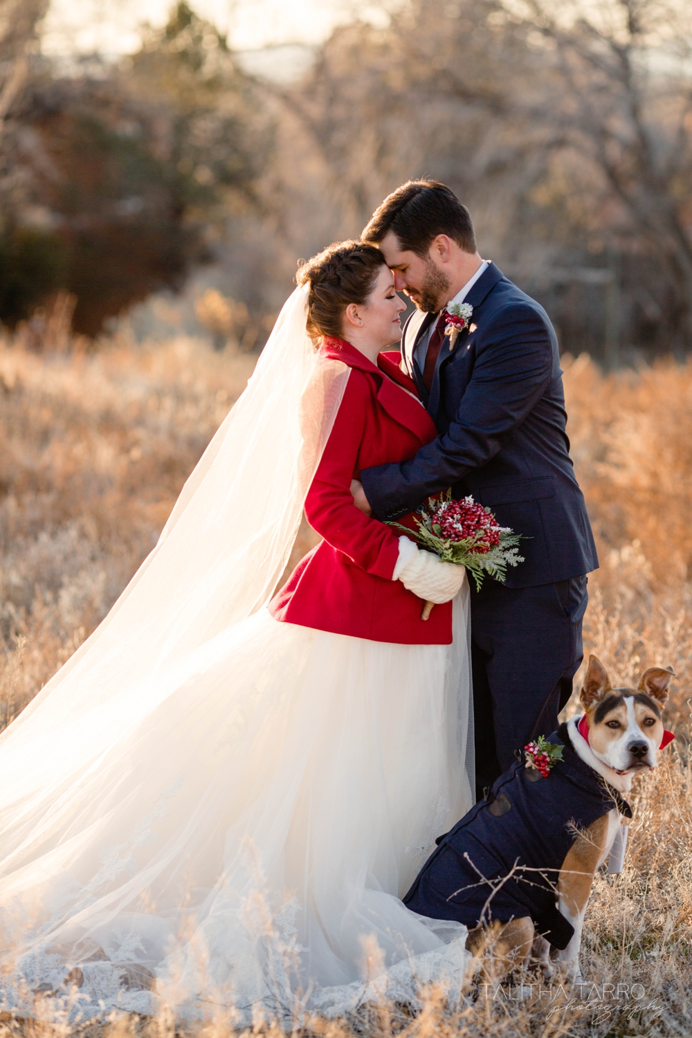 Santa Fe Outdoor Winter Wedding