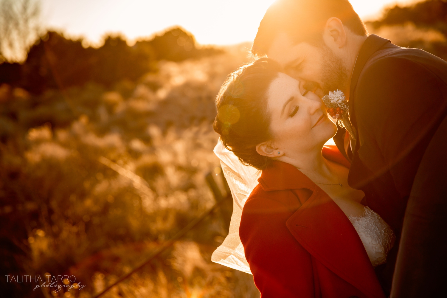 Santa Fe Outdoor Winter Wedding