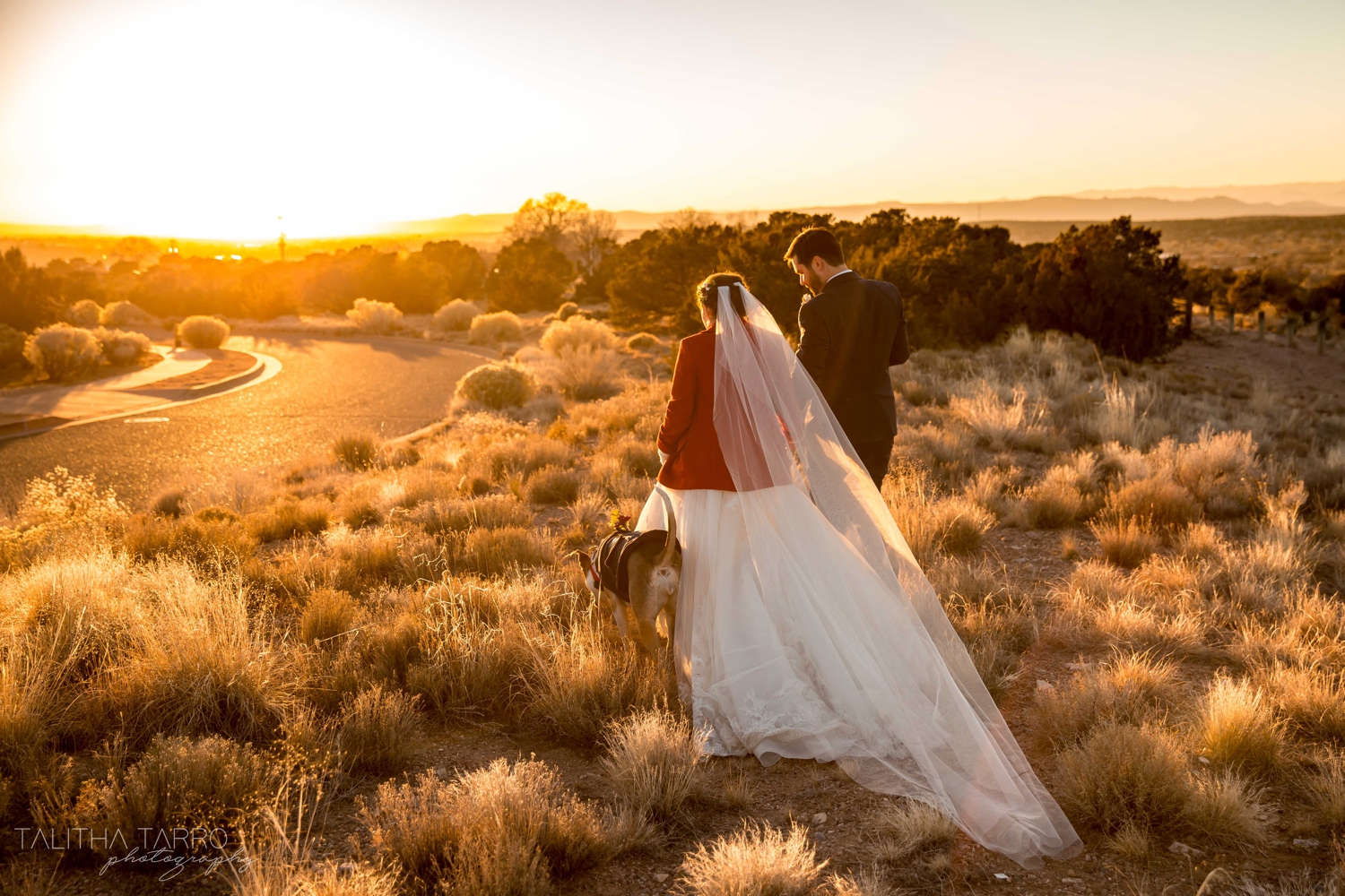 Santa Fe Outdoor Winter Wedding