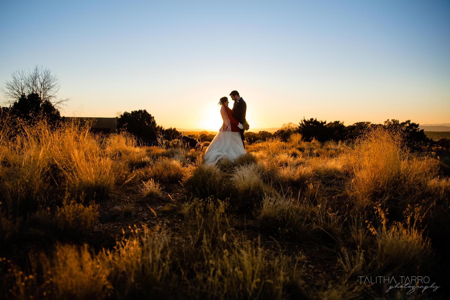 Santa Fe Outdoor Winter Wedding