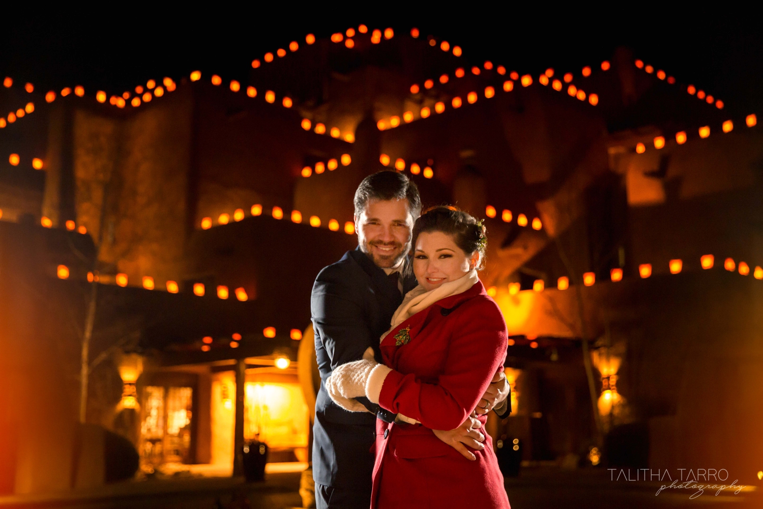 Santa Fe Outdoor Winter Wedding