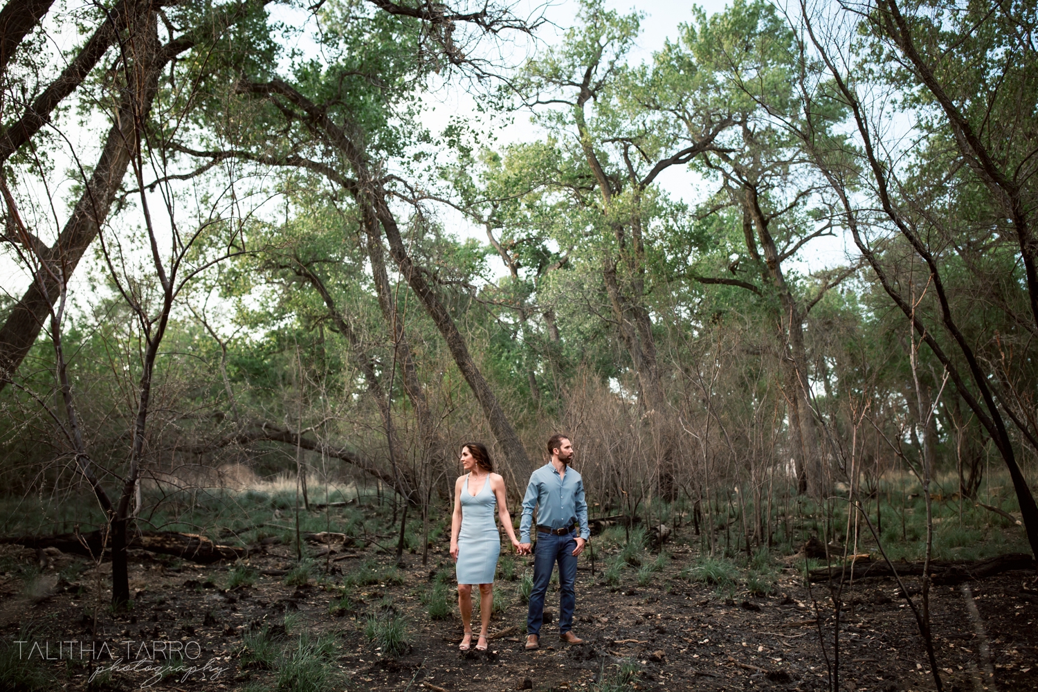 Bosque Engagement Photography session