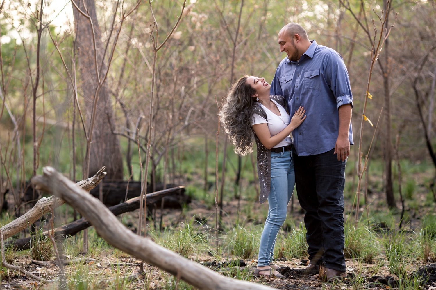 Family Photography Session in the Bosque