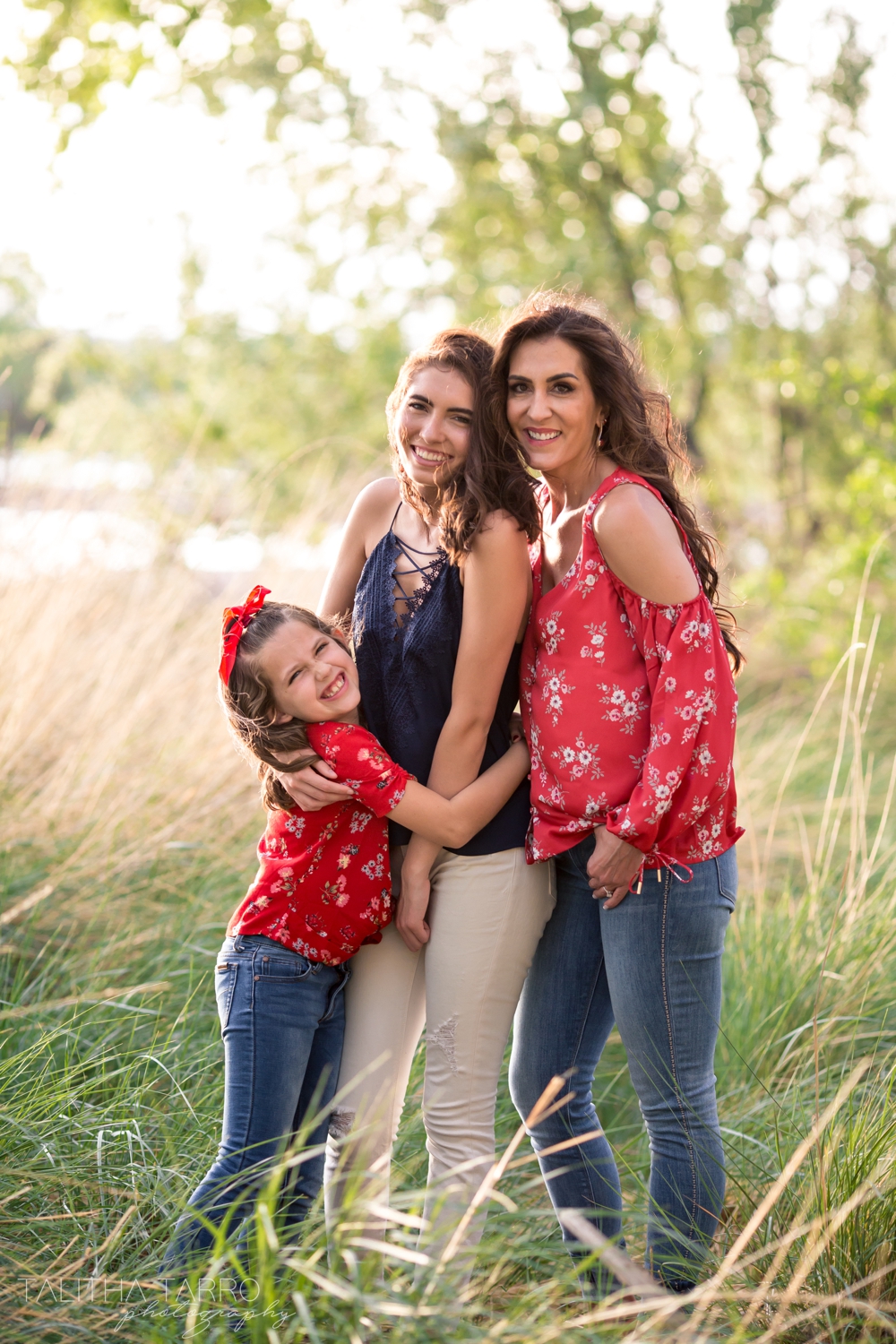 Family Photography Session in the Bosque